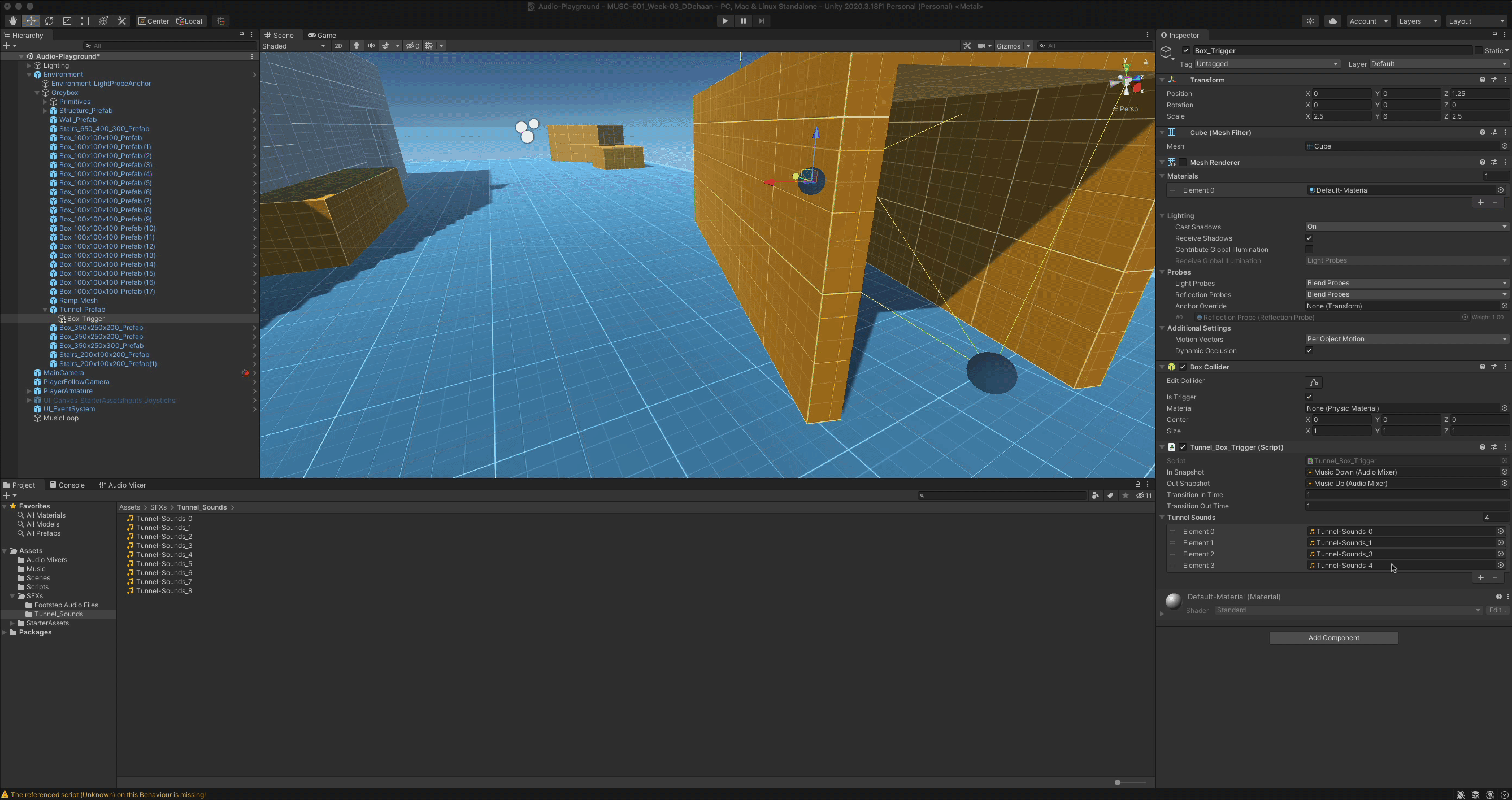 add tunnel audio source
