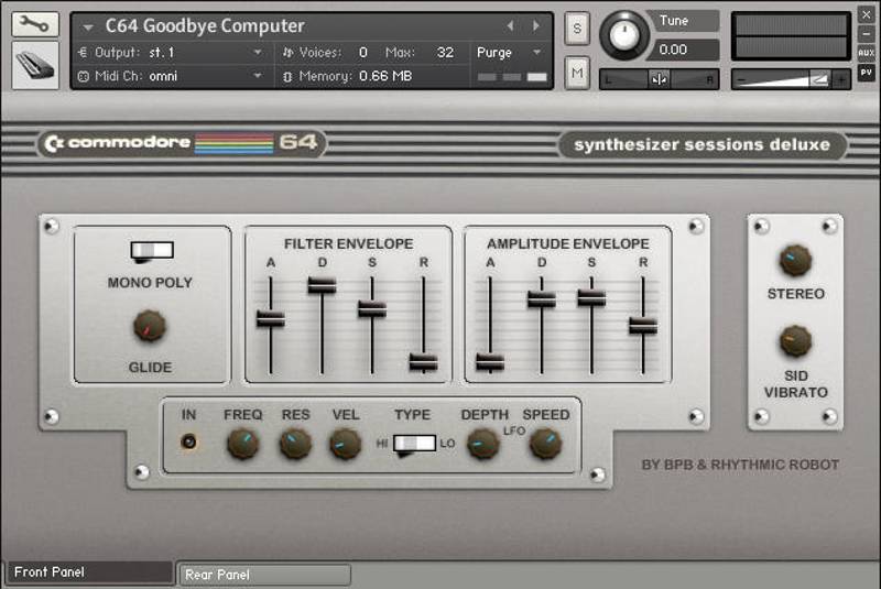Commodore 64 Synthesizer Sessions DELUXE